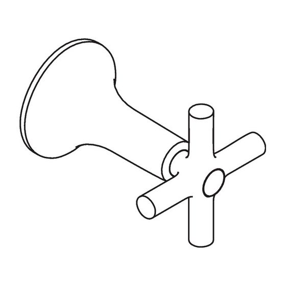 Hansgrohe AXOR Griff für Terrano, Chrom, 37293000