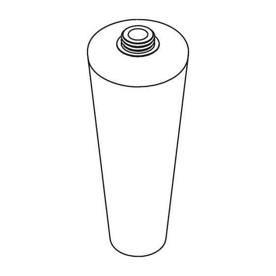Hansgrohe AXOR Glaseinsatz für Terrano Lotionsspender, 41929000