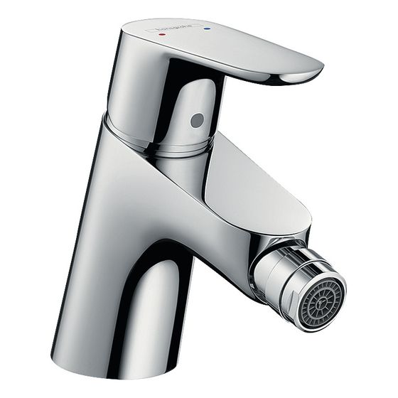 hansgrohe Focus Einhebel-Bidetmischer mit Zugstangen-Garnitur, Chrom