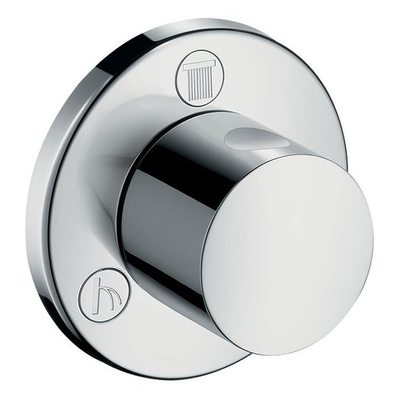 hansgrohe Abstellventil und Umstellventil S Trio/ Quattro Unterputz, Chrom