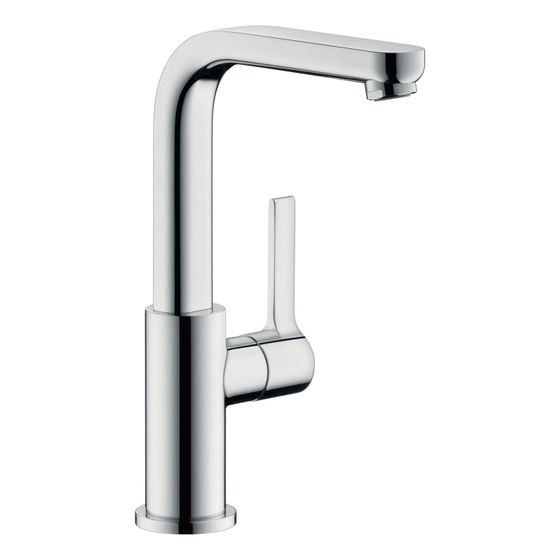 hansgrohe Waschtischmischer Metris S Schwenkauslauf chrom