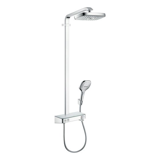 hansgrohe Raindance Select E Showerpipe 300mm 2jet 16l/min Chrom mit ShowerTablet Select 300