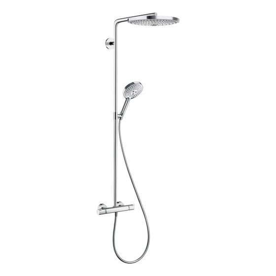 hansgrohe Raindance Select S Showerpipe 300mm 2jet 15l/min mit Thermostat, Chrom