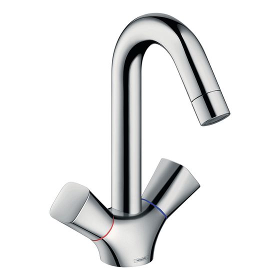 hansgrohe Logis 2-Griff Waschtischarmatur 150mm, ohne Garnitur, Chrom