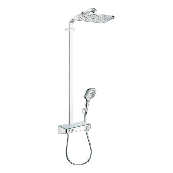 hansgrohe Raindance E Showerpipe 360mm 1jet 16,9l/min mit ShowerTablet Select 300, Chrom