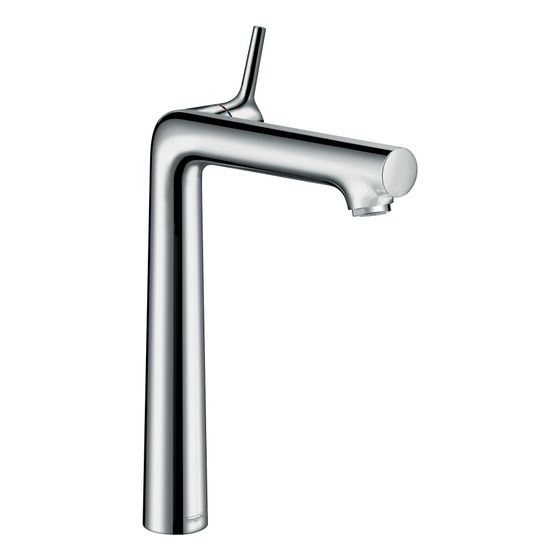 hansgrohe Talis S Einhebel-Waschtischmischer 250mm 5l/min für Aufsatzwaschtische mit Zugstangen-Garnitur, Chrom