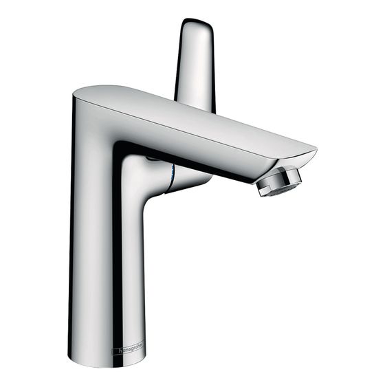 Hansgrohe Talis E Einhebel-Waschtischmischer 150mm, 5l/min, Zugstangen-Ablaufgarnitur, Chrom
