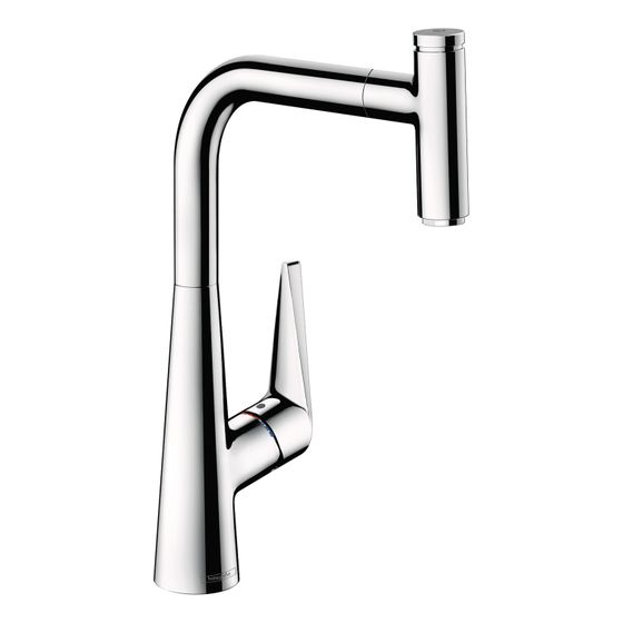 hansgrohe Talis Select M51, Einhebel-Küchenmischer 300mm 8l/min sBox, Chrom, Ausziehauslauf, 1jet