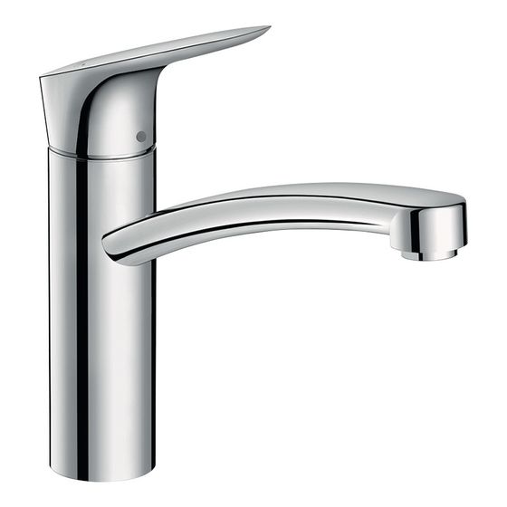 hansgrohe Logis M31 Einhebel-Küchenmischer 160mm 1jet, Chrom