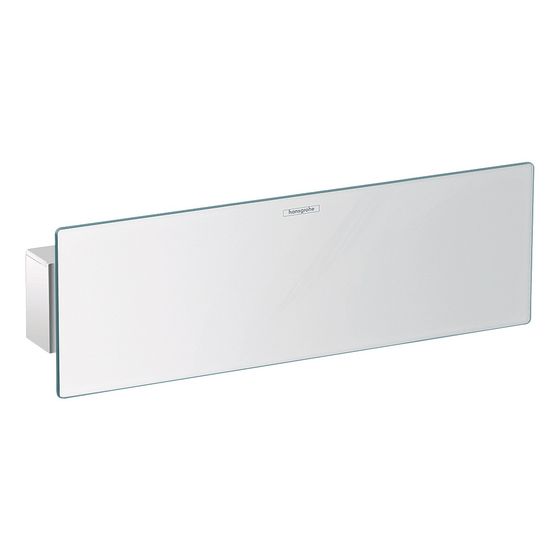 Hansgrohe FixFit Wandanschluss DN 15 Porter 300 mit Brausehalter und Duschablage, Chrom