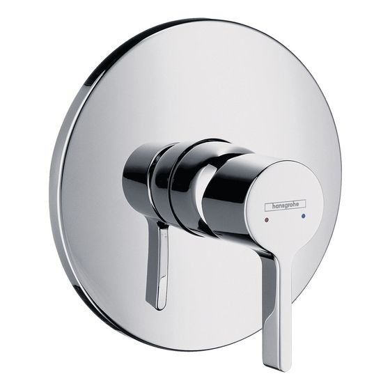 hansgrohe Metris S Einhebel-Brausemischer Unterputz für iBox universal, Chrom