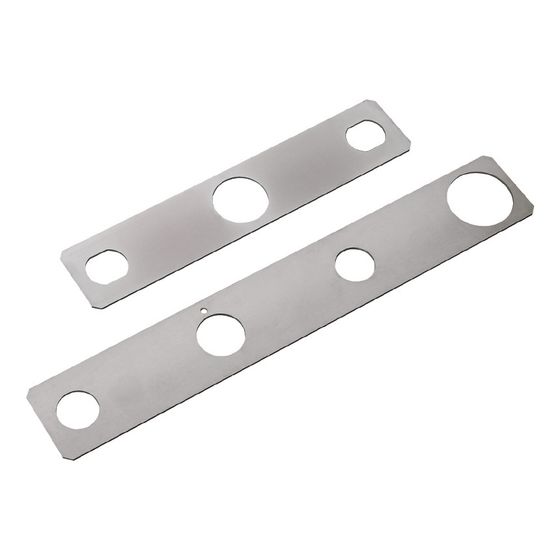 Hansgrohe AXOR Fixierplatte für Citterio 4-Loch Wannenarmatur, Metall, Unterputzmontage, 39449000