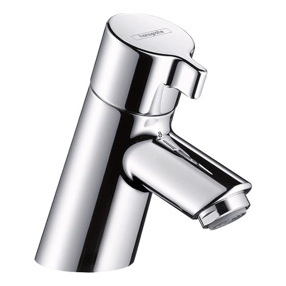 hansgrohe Talis S Standventil 40 Chrom für Kaltwasser oder vorgemischtes Wasser ohne Garnitur