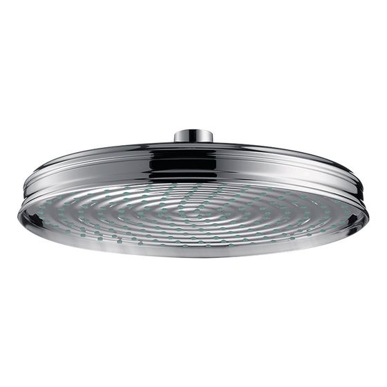 Hansgrohe AXOR Montreux Kopfbrause 240mm, 17l/min, 1jet Classic, Polished Black Chrome