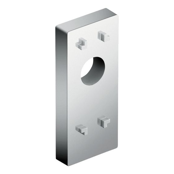 Hansgrohe AXOR Uno Fliesenausgleichsscheibe, Kunststoff, Hellgrau
