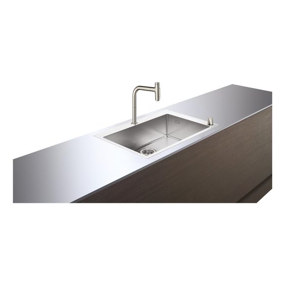 hansgrohe Spülencombi 660 C71-F660-08 ST edelstahl-optik