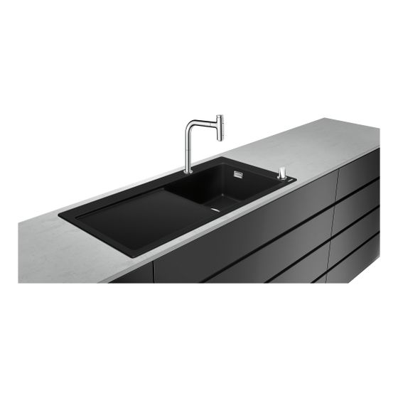 hansgrohe Select 200 Spülencombi 450 mit Abtropffläche C51-F450-08 chrom