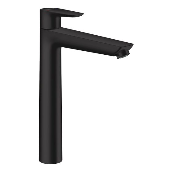 hansgrohe Talis E Einhebel-Waschtischmischer 240mm 5l/min Mattschwarz ohne Garnitur