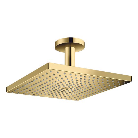 hansgrohe Raindance E Kopfbrause 300mm 1jet 17l/min Gold poliert mit Deckenanschluss