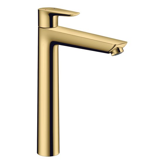 Hansgrohe Talis E Einhebel-Waschtischmischer 240mm, ohne Ablaufgarnitur, Polished Gold Optic