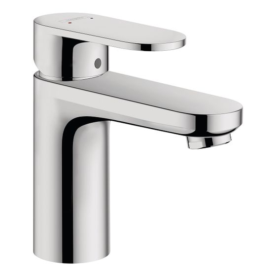 hansgrohe Vernis Blend Einhebel-Waschtischmischer 100mm 5l/min mit Metall-Zugstangen-Garnitur, Chrom