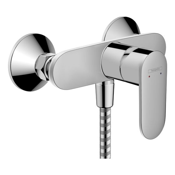 hansgrohe Vernis Blend Einhebel-Brausemischer Aufputz 28l/min, Chrom