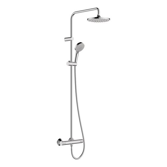 hansgrohe Vernis Blend Showerpipe 200mm 1jet 15,2l/min mit Thermostat, Chrom