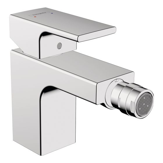 hansgrohe Vernis Shape Einhebel-Bidetmischer 4,8l/min Chrom mit Zugstangen-Garnitur