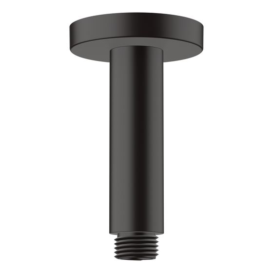 hansgrohe Vernis Blend Deckenanschluss 100mm DN 15, Mattschwarz