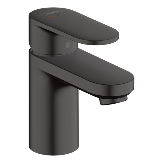 Hansgrohe Vernis Blend Einhebel-Waschtischmischer 70mm, CoolStart ohne Ablaufgarnitur, Mattschwarz