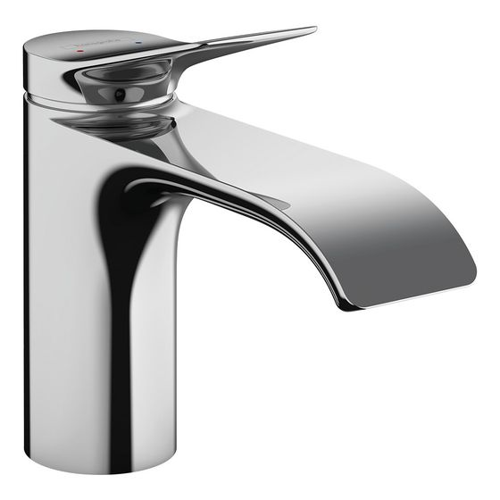 hansgrohe Vivenis Einhebel-Waschtischmischer 80mm 5l/min Chrom mit Zugstangen-Garnitur