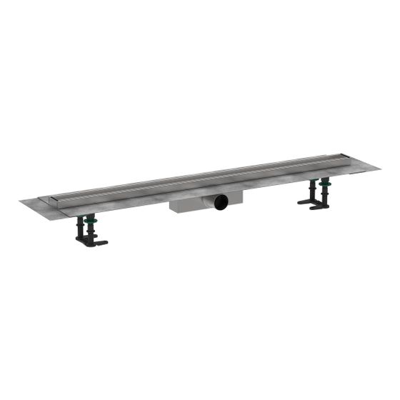 Hansgrohe RainDrain Compact Komplettset Duschrinne 1000mm, befliesbar für Standardinstallation