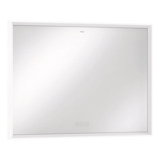 hansgrohe Xarita E Spiegel mit LED-Beleuchtung 1000x700x50mm kapazitiver Berührungssensor, Mattweiß