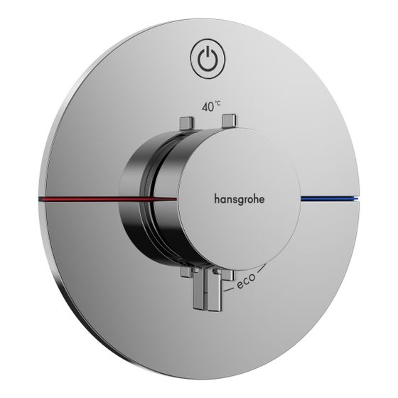 Hansgrohe ShowerSelect Comfort S Thermostat Unterputz, 20,3l/min, für 1 Verbraucher, Chrom