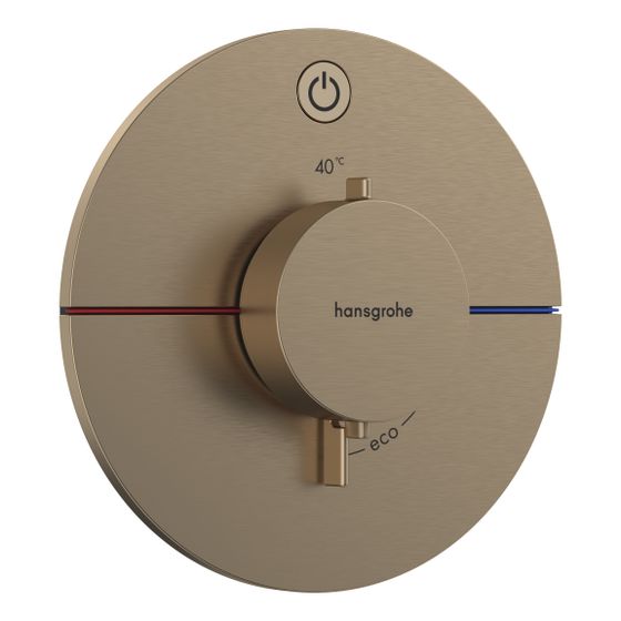 hansgrohe Shower Select Comfort S Thermostat Unterputz Bronze gebürstet für 1 Verbraucher 20,3l/min