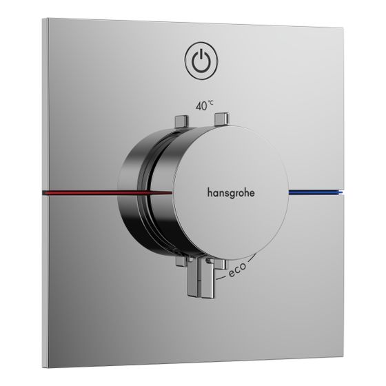 Hansgrohe ShowerSelect Comfort E Thermostat Unterputz, 20,3l/min, für 1 Verbraucher, Chrom
