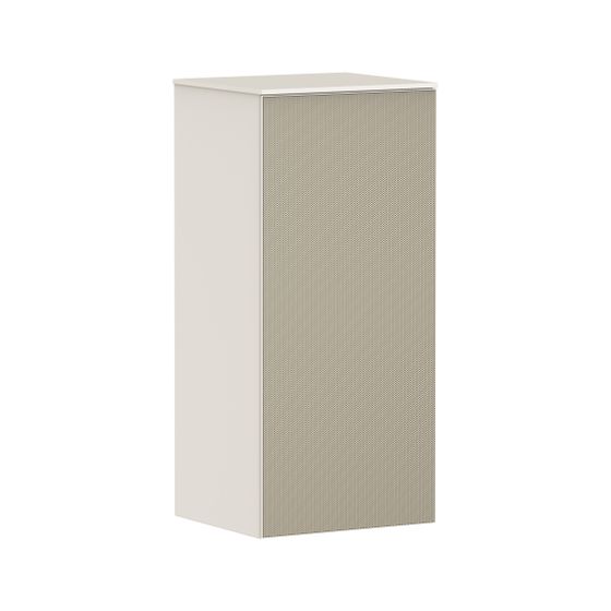 Hansgrohe Xevolos E Halbhochschrank Sandbeige Matt 400x360mm, Türanschlag rechts, Front Bronze Struktur
