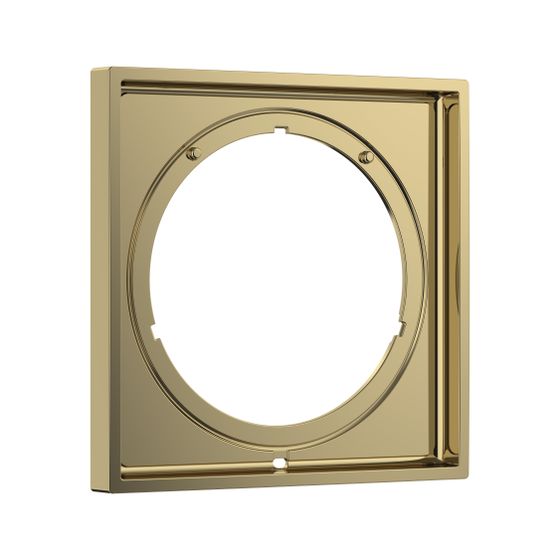 Hansgrohe AXOR ShowerSelect ID Verlängerungsrosette eckig 5mm, 170x170mm, Polished Gold Optic