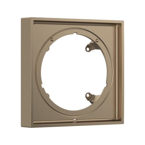 Hansgrohe AXOR ShowerSelect ID Verlängerungsrosette eckig 22mm, 170x170mm, Brushed Bronze