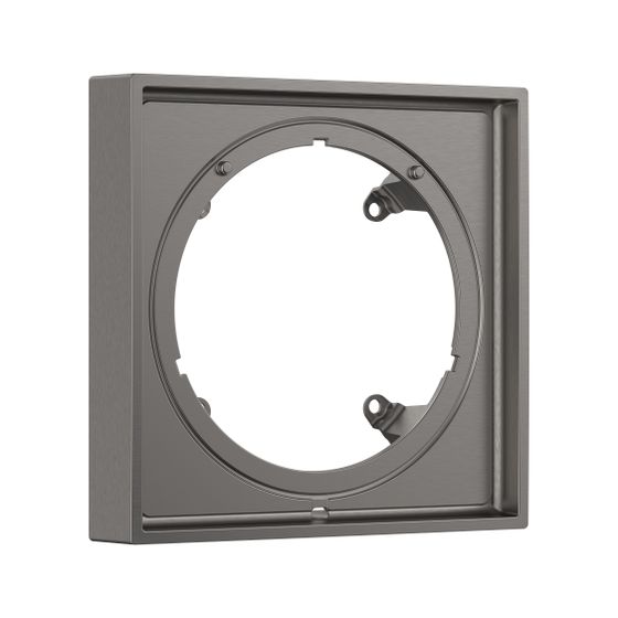Hansgrohe AXOR ShowerSelect ID Verlängerungsrosette eckig 22mm, 170x170mm, Brushed Black Chrome