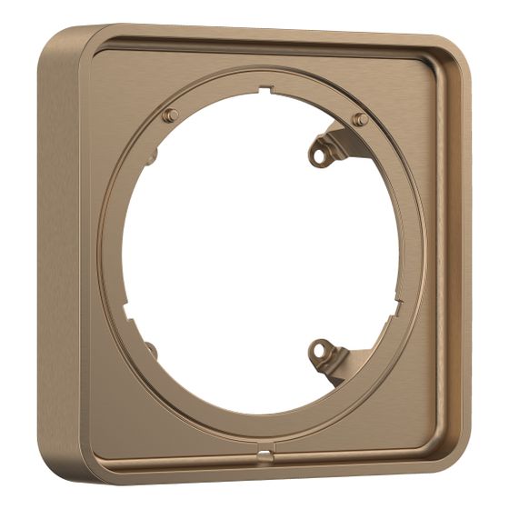 Hansgrohe AXOR ShowerSelect ID Verlängerungsrosette softsquare 22mm, 170x170mm, Brushed Bronze
