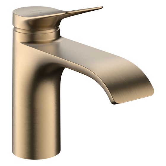 Hansgrohe Vivenis Einhebel-Waschtischmischer 80mm, 5l/min, CoolStart ohne Ablaufgarnitur, Brushed Bronze