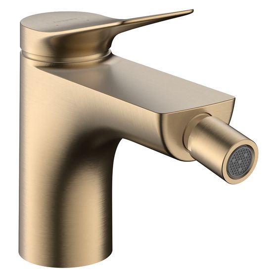 Hansgrohe Vivenis Einhebel-Bidetmischer, 7,5l/min, Zugstangen-Ablaufgarnitur, Brushed Bronze