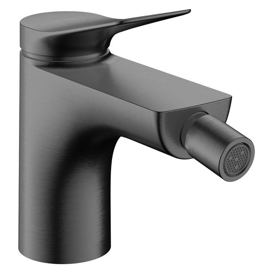 Hansgrohe Vivenis Einhebel-Bidetmischer, 7,5l/min, Zugstangen-Ablaufgarnitur, Brushed Black Chrome