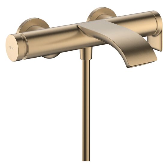 Hansgrohe Vivenis Einhebel-Wannenmischer Aufputz, 19,4l/min, Brushed Bronze