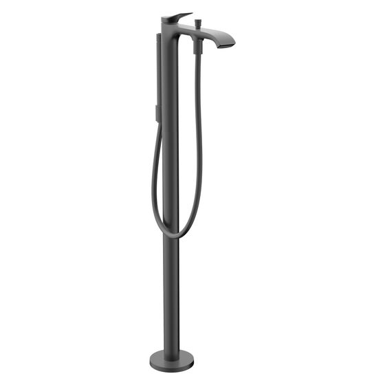 Hansgrohe Vivenis Einhebel-Wannenmischer bodenstehend, 21,3l/min, Brushed Black Chrome