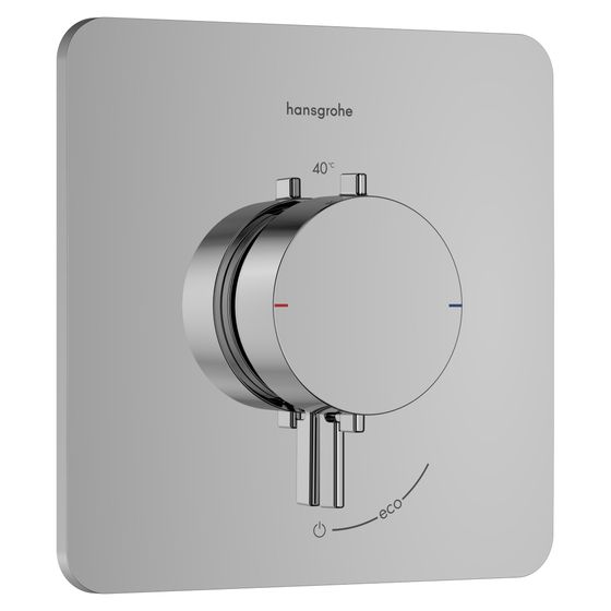 Hansgrohe Ecostat Comfort Q Thermostat Unterputz, 25,2l/min, für 1 Verbraucher, Chrom