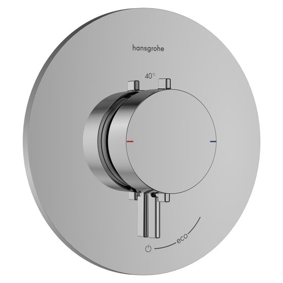 Hansgrohe Ecostat Comfort S Thermostat Unterputz, 25,2l/min, für 1 Verbraucher, Chrom