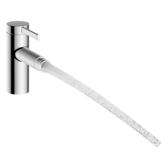 Hansgrohe Zesis S Einhebel-Bidetmischer mit Metall Zugstangen-Ablaufgarnitur, Chrom