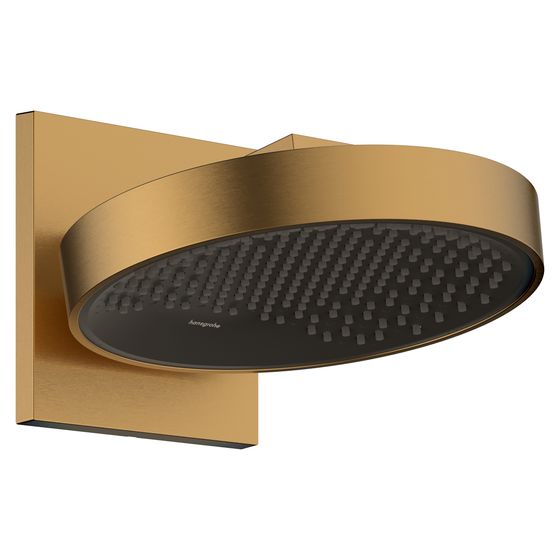 Hansgrohe Rainfinity Kopfbrause 250mm, 19l/min, 1jet, Wandanschluss, Brushed Bronze